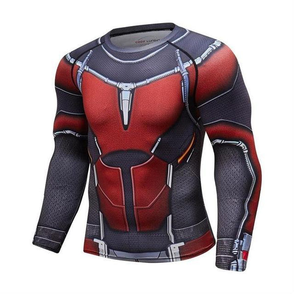 ANT-MAN 2 Long Sleeve Compression Shirt for Men