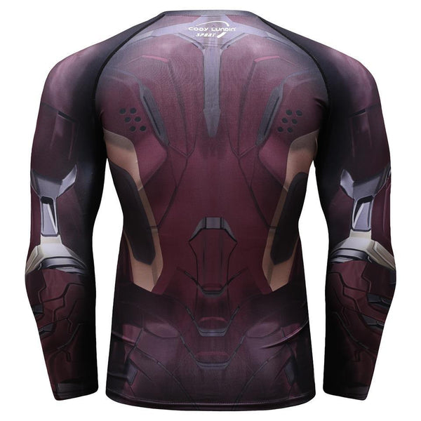 Avengers 3 Infinity War Iron Man Men's Compression Shirt
