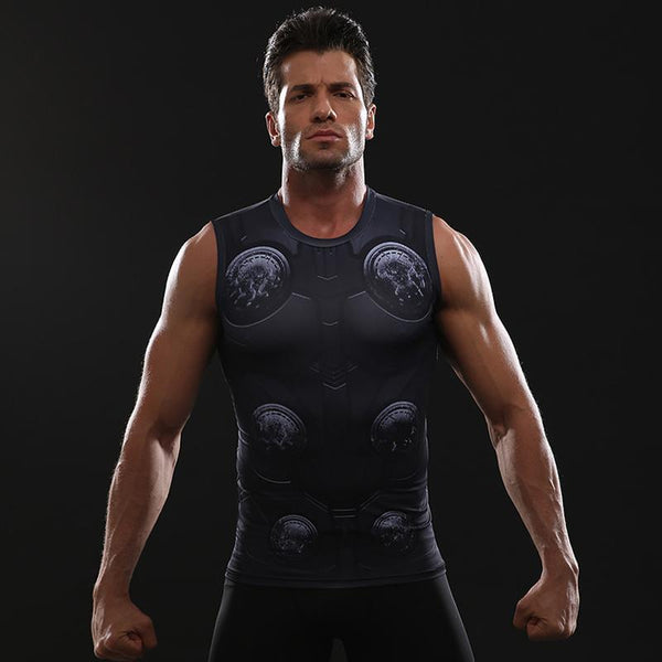 Avengers 3 THOR Compression Tank Top for Men
