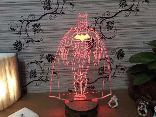 BATMAN 3D Color Changing Night Lamp