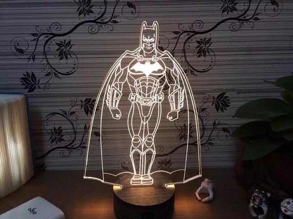 BATMAN 3D Color Changing Night Lamp
