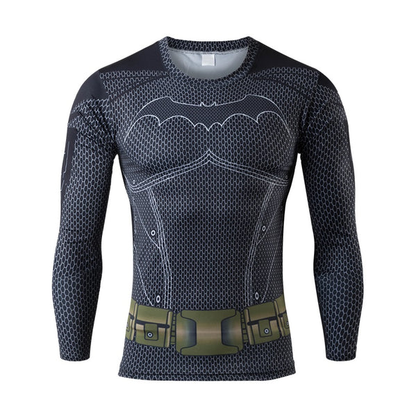 BATMAN Compression Shirt for Men (Long Sleeve)