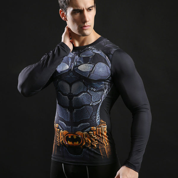 BATMAN Compression Shirt for Men (Long Sleeve)