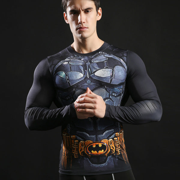 BATMAN Compression Shirt for Men (Long Sleeve)