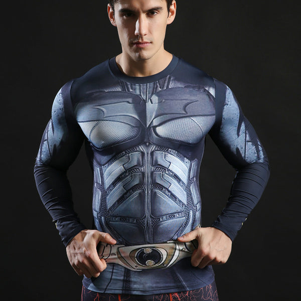 BATMAN Compression Shirt for Men (Long Sleeve)