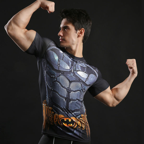 BATMAN Compression Shirt for Men (Short Sleeve)
