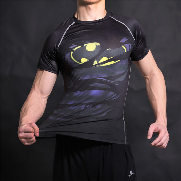 BATMAN Compression Shirt for Men (Short Sleeve)