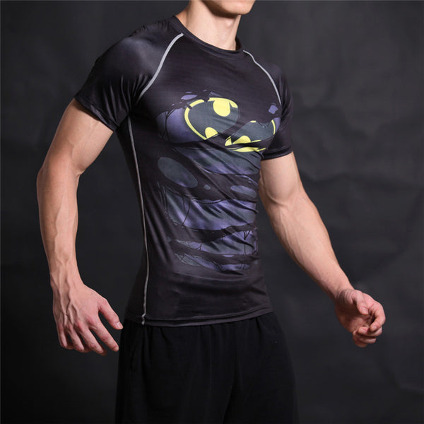 BATMAN Compression Shirt for Men (Short Sleeve)