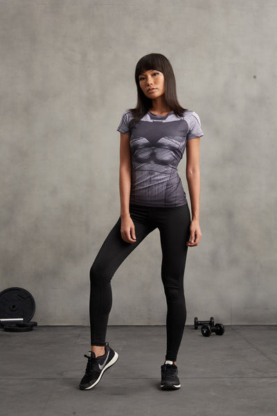 BATMAN Compression Shirt for Women (Short Sleeve)