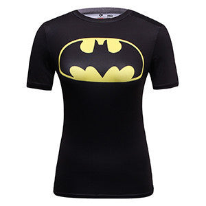 BATMAN Compression Shirt for Women (Short Sleeve)