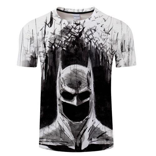 BATMAN Drawing Short Sleeve T-Shirt for Men