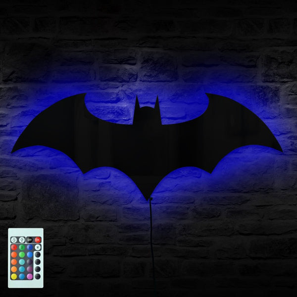 BATMAN Remote Controlled LED Wall Light/Mirror