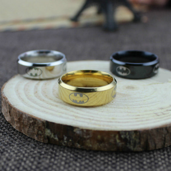 BATMAN Unisex Stainless Steel Ring (1 pc)