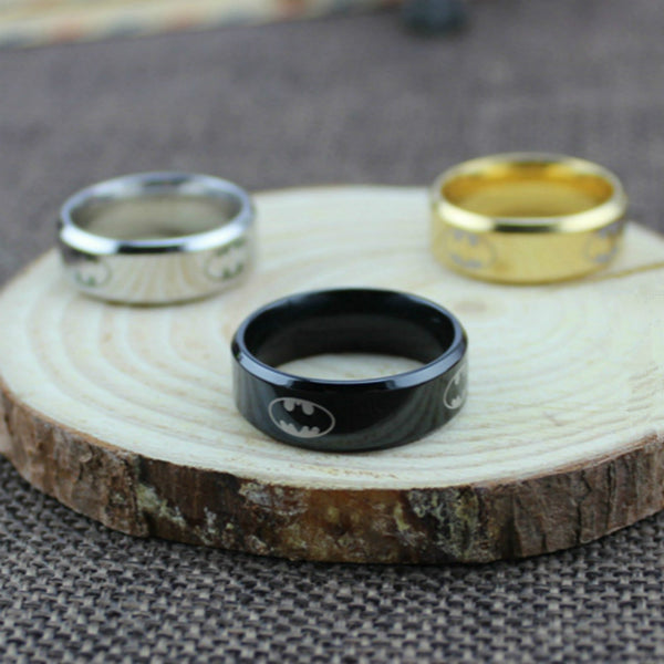 BATMAN Unisex Stainless Steel Ring (1 pc)