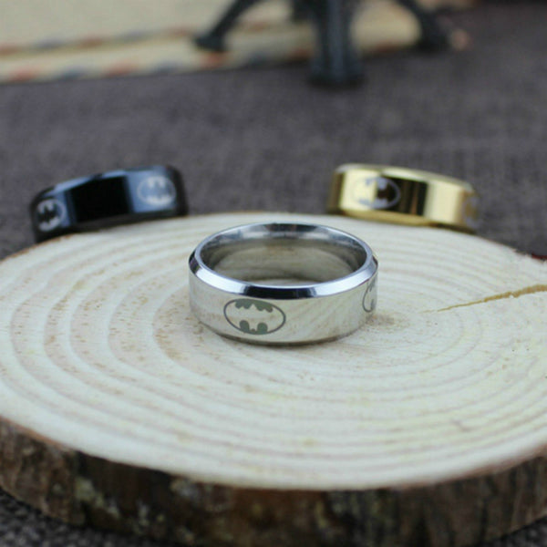 BATMAN Unisex Stainless Steel Ring (1 pc)