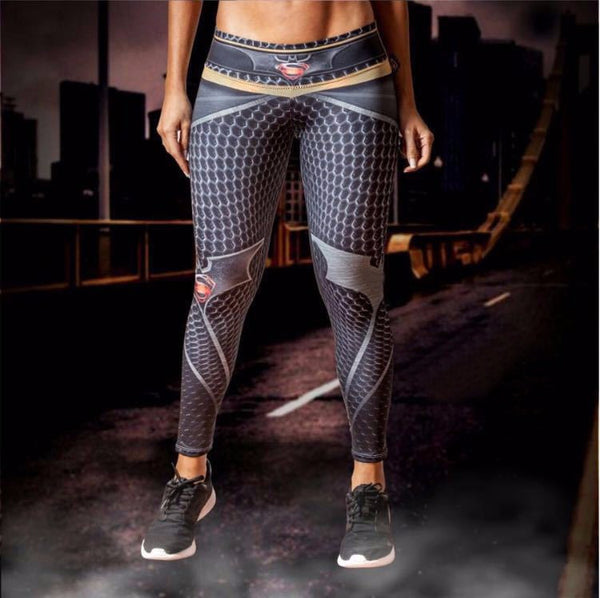 BATMAN vs. SUPERMAN Compression Leggings/Pants for Women