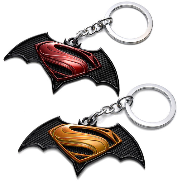BATMAN vs SUPERMAN Metal Keychain