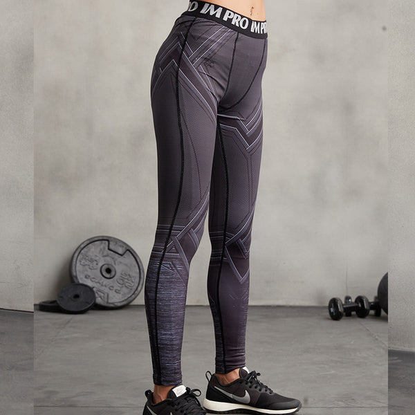 BLACK PANTHER Compression Leggings/Pants for Women