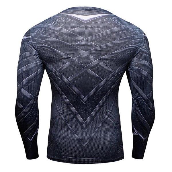 BLACK PANTHER Compression Shirt for Men (Long Sleeve)