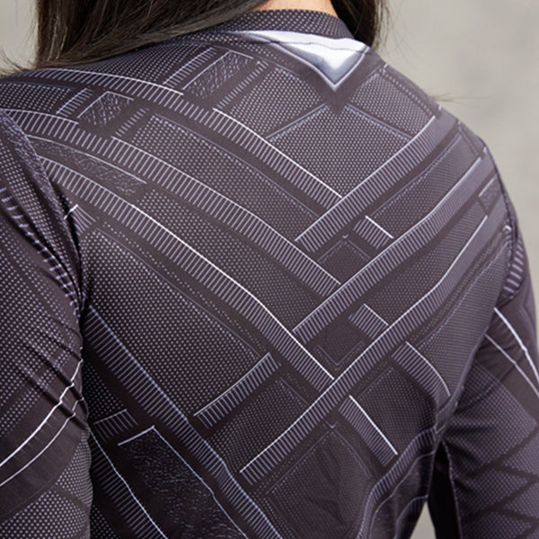 BLACK PANTHER Compression Shirt for Women (Short Sleeve)