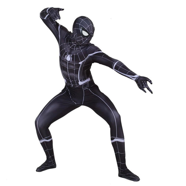 Black SPIDERMAN Cosplay Costume