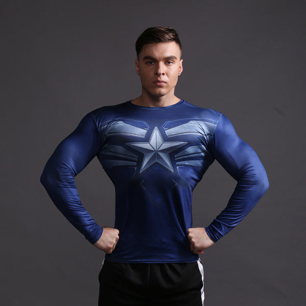 CAPTAIN AMERICA Compression Shirt