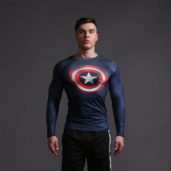 CAPTAIN AMERICA Compression Shirt