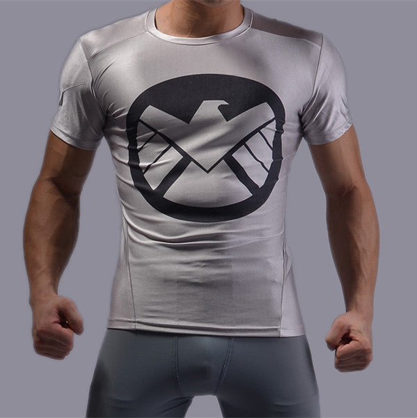 CAPTAIN AMERICA Compression Shirt