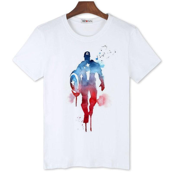 CAPTAIN AMERICA T-Shirt in 4 colors