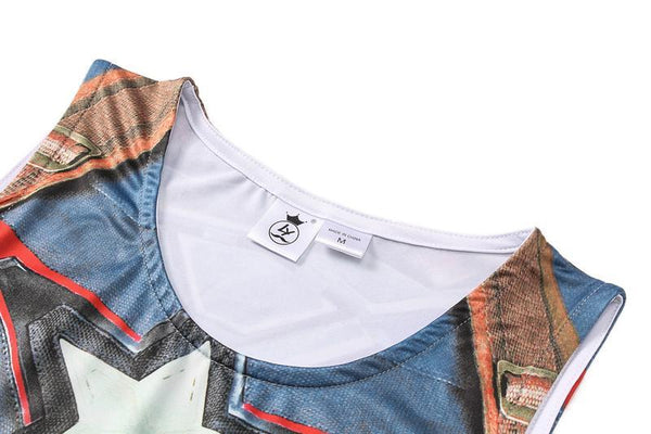 CAPTAIN AMERICA Tank Top for Men