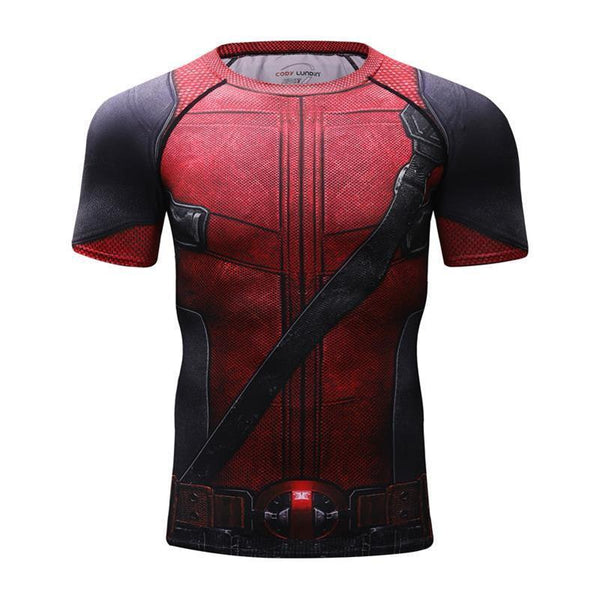 DEADPOOL 2 Compression Shirt for Men (Short Sleeve)