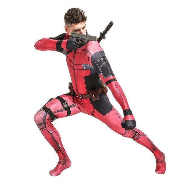 Deadpool Cosplay Costume for Men