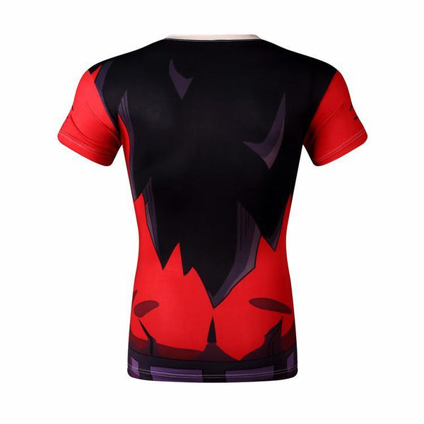 DRAGON BALL Z Short Sleeve Compression Shirt for Men