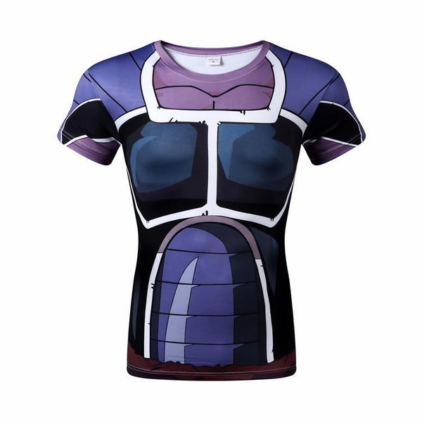 DRAGON BALL Z Short Sleeve Compression Shirt for Men