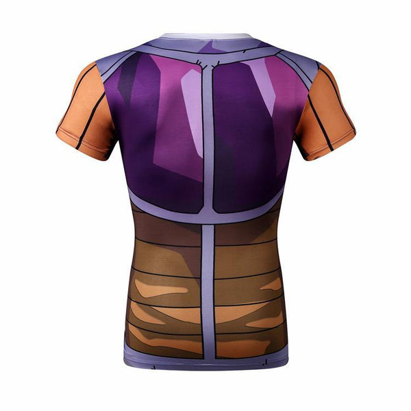 DRAGON BALL Z Short Sleeve Compression Shirt for Men