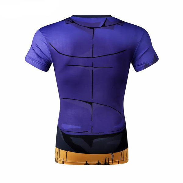 DRAGON BALL Z Short Sleeve Compression Shirt for Men