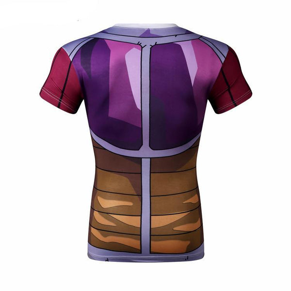 DRAGON BALL Z Short Sleeve Compression Shirt for Men