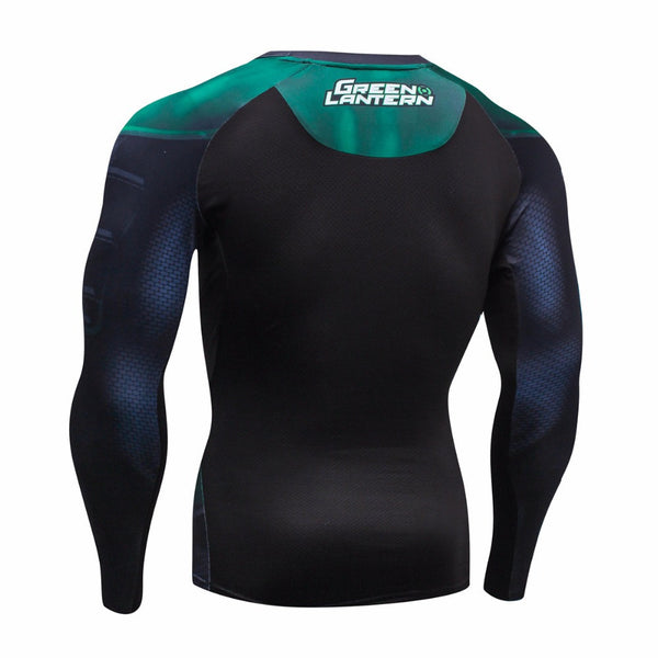 GREEN LANTERN Compression Shirt for Men (Long Sleeve)