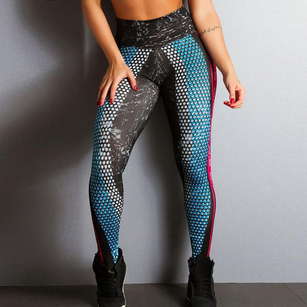 High Waist Elastic Push Up Leggings