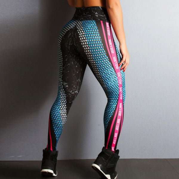 High Waist Elastic Push Up Leggings