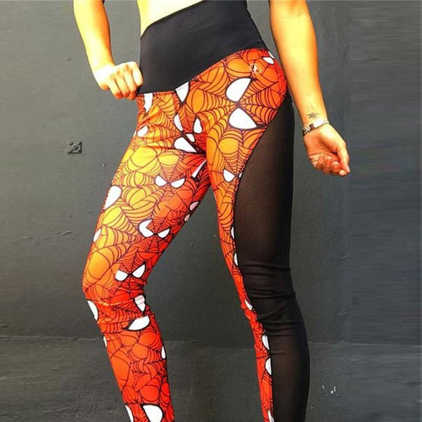 High Waist SPIDERMAN Fitness Leggings for Women – ME SUPERHERO