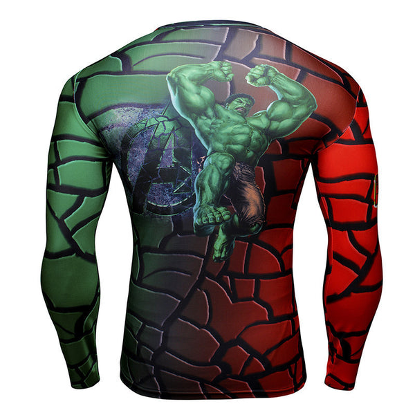 HULK Compression Shirt for Men (Long Sleeve)