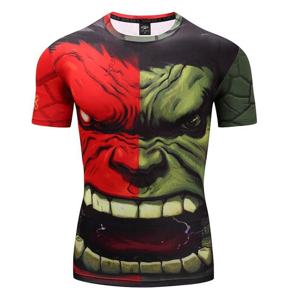 HULK Compression Shirt for Men (Short Sleeve)