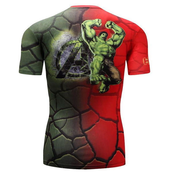 HULK Compression Shirt for Men (Short Sleeve)