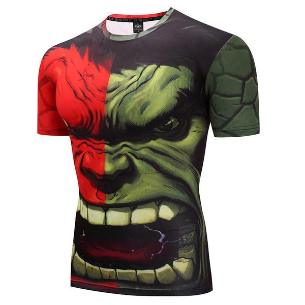 HULK Compression Shirt for Men (Short Sleeve)