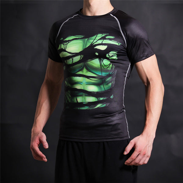 HULK Compression Shirt for Men (Short Sleeve)
