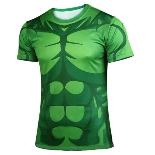 HULK Short Sleeve Compression Shirt for Men