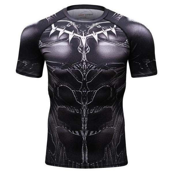 Infinity War BLACK PANTHER Compression Shirt for Men