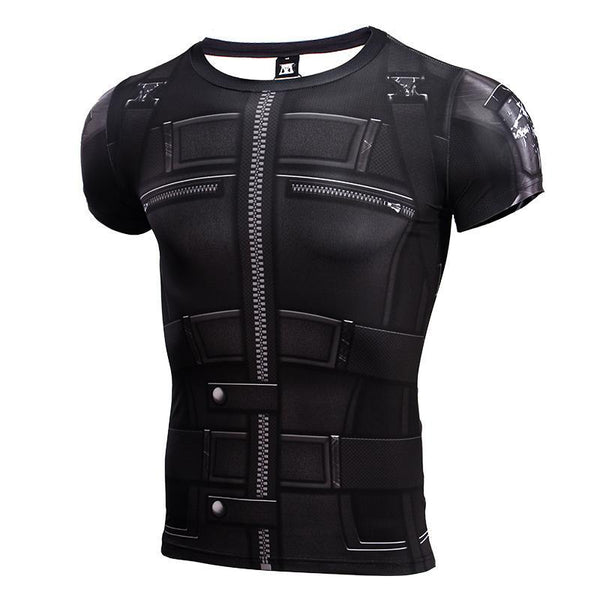 Infinity War BLACK WIDOW Short Sleeve Compression Shirt for Women