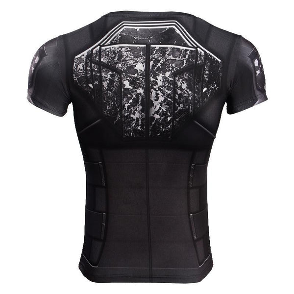 Infinity War BLACK WIDOW Short Sleeve Compression Shirt for Women